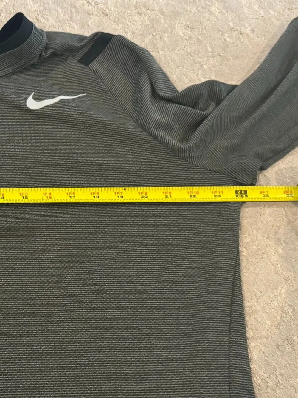 Nike Golf Dri-FIT Half-Zip Top Shirt Golf Men Pullover Charcoal Grey 833278-010